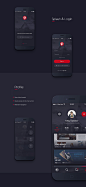 Pinterest. Concept. Dark version. on App Design Served