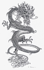 30 Legendary Chinese Dragon Illustrations and Paintings