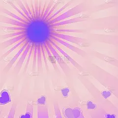 明亮的太阳，以条纹的形式射线。创意插图杂志，海报，书封面，横幅，传单，小册子。——矢量图形