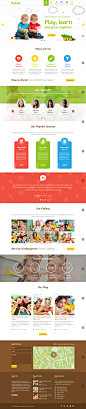 Kiddie - Kindergarten WordPress Theme : Hello there! I’m Kiddie! I’m new on this playground and I’d like to make new friends. My creators told me that I’m a fully responsive WordPress theme suitable for children related projects like kindergartens, presch