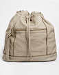 River Island Stone Washed Duffle Bag