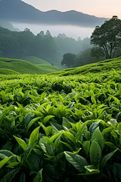 春季春茶植物茶叶茶园图片摄影图