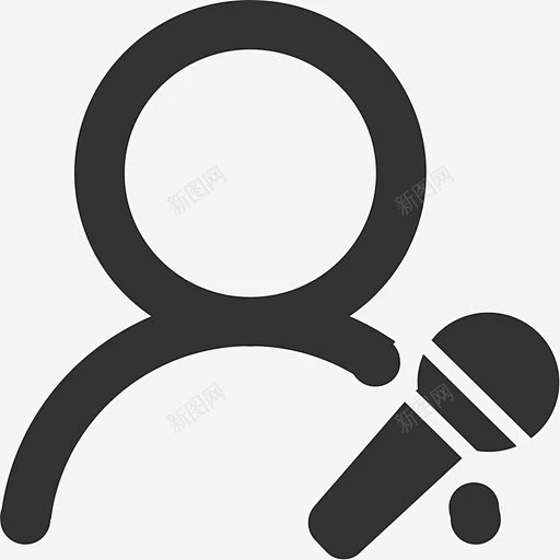 主持人高清素材 主持人 icon 图标 标识 标志 UI图标 设计图片 免费下载 页面网页 平面电商 创意素材-花瓣网