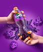 Fanta Re-Brand : Refreshing Fanta's imagery alongside their new logo, bottle design, and fun, energetic visual identity.