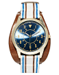 【英国代购】 ASOS 条纹尼龙表带 休闲手表 13新款