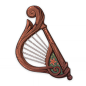 Vintage Lyre : Vintage Lyre is a gadget that can be obtained during the World Quest The World of Aranara. Throughout the Aranyaka Quest Series, more songs will be unlocked along with new functionality. The lyre has a range from C3 to B5. It has flats acco