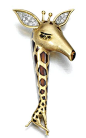 ENAMEL-AND-DIAMOND-BROOCH-VAN-CLEEF-ARPELS-1960s-Giraffe.jpg (490×682)