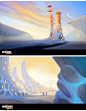 Concept Arts de Floriane Marchix para The Penguins of Madagascar | THECAB - The Concept Art Blog