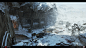 God of War - Foothills Upper, Kyle Bromley : Given the scope of the game it was always a team undertaking. I took over these levels after an early first pass was done and held full ownership until the end of the project. Several assets and materials were 