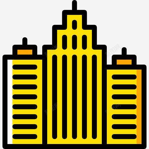摩天大楼图标