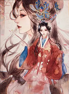 （古风美人）绘师：朽铂