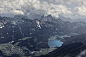 Pictures taken on a scenic flight around the mountains of the Allgäu. Germany // 2019