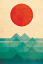 The ocean, the sea, the wave Art Print by Budi Satria Kwan | Society6