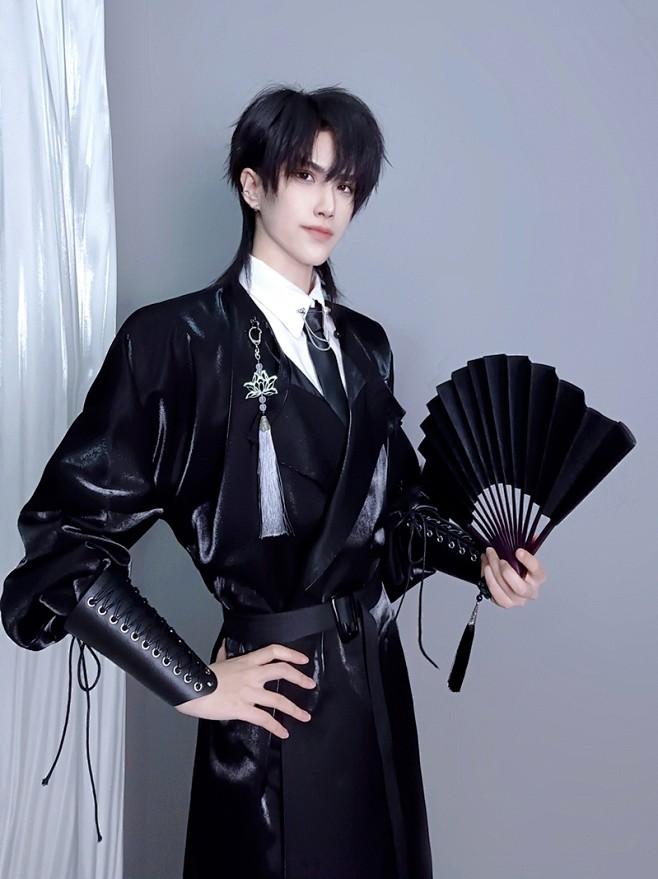 古风护腕束袖汉服刺绣锦衣卫飞鱼服男女武侠...