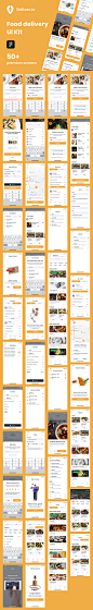 #APP模板#
美食外卖订/送餐食品配送收货地址订单app ui源文件 fig模板