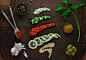 Misc. Food Art : Miscellaneous Food Illustration projects!  Includes both personal and commissioned work.  