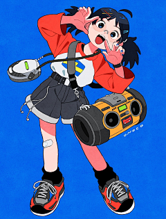 晚风窗前人采集到商业插画