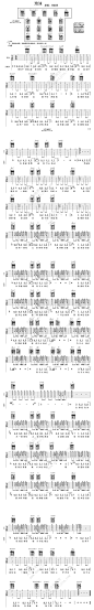 泡沫（男声版）吉他谱视频