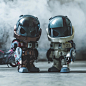 Robotech-Armor-Cyclone-Hunter-By-Huck-Gee-x-BAIT-x-Robotech-The-Toy-Chronicle.jpg (1080×1080)