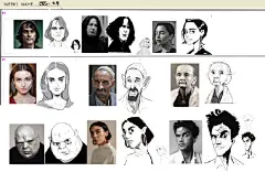 天元空间ArtGym角色设计训练营——「夸张造型手法的运用」学生优秀作品分享（二）

用夸张的手法表现角色、角色的特质和性格

#角色设计# #夸张# #创意# #灵感的诞生# #天元创作小贴士# #速写# ​​​​