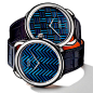 Hermès Arceau Marqueterie de Paille Watch