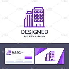 酒店,品牌名称,名片,创造力,模板,商务,现代,自然美,建筑业,窗户