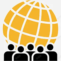 全球人口插画矢量图 设计图片 免费下载 页面网页 平面电商 创意素材