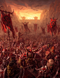 The Horde - WoW: Battle for Azeroth, Veli Nyström : Illustration for Blizzard.