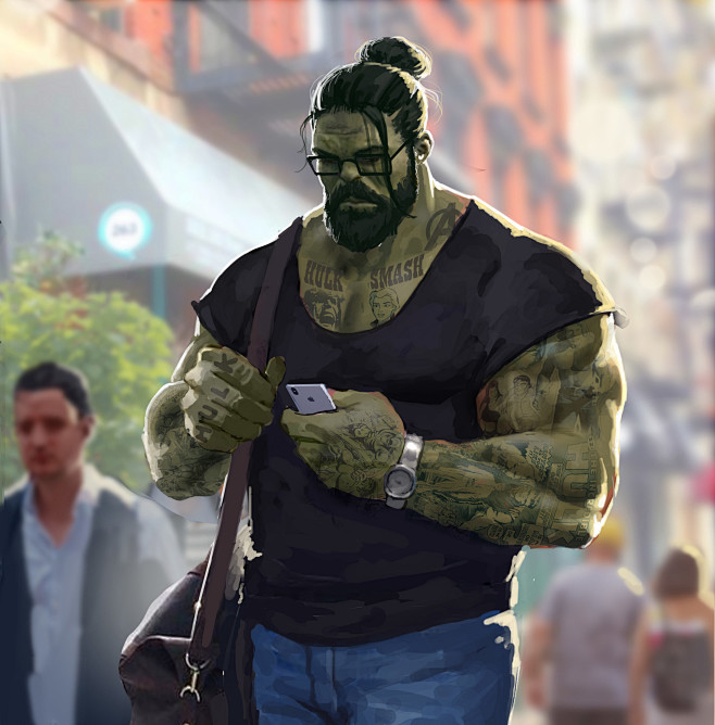 Hulk became free...,...