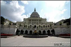从国会山上远眺华盛顿纪念碑和林肯纪念堂, 走走看看旅游攻略