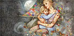 【英国女插画家  Yvonne Gilbert  彩铅插画作品】1985年，在参加Golden Stamp奖的设计后，她因设计的邮票华丽唯美，而饱受英国邮政局的赞赏，被评为世界上最美的邮票。之后每年，她的作品都惊艳于欧洲各大展览上。其作品的品质堪比油画，可谓名副其实的，把彩色铅笔在绘画上的应用，发挥到了极致的魔法...展开全文c