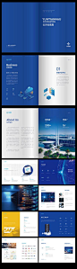 科技信息技术画册设计-源文件分享-ywjfx.cn