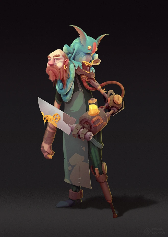 Chef. Concept.-花瓣网
