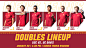 USC Tennis Social Media Templates : Social Media templates for USC Men's and Women's Tennis teams. Graphics used for Instagram, Twitter and Facebook.