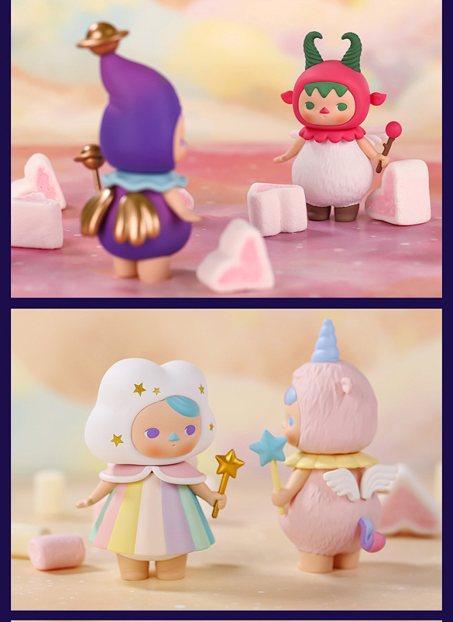 popmart泡泡玛特pucky毕奇精灵森林系列盲盒手办公仔tmallcom天猫