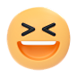 Laughing 3D Illustration