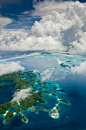 马克肯沃  - 帛琉洛克群岛从空中