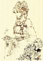 唯美线描画的搜索结果_360图片