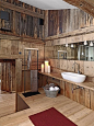 45 Stylish And Cozy Wooden Bathroom Designs | DigsDigs