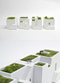 CJWHO ™ (Metaphys Planters Resemble Miniature Sustainable...) : Metaphys Planters Resemble Miniature Sustainable Buildings