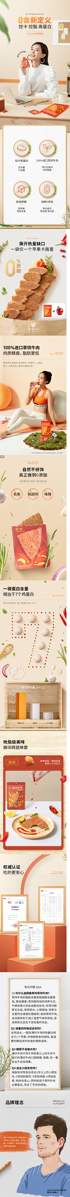 尼克·狐采集到食品详情页