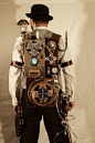 Steampunk Proton Pack by J-Bird2005, via Flickr   i WANT TO MAKE A BACKPACK sTEAMPUNK GO GO BAG ;)  #provestra