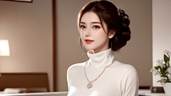 放肆的艺术采集到AI美女