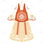 中国风-国潮汉服服饰单品贴纸7