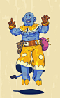 here and there - dark mage, Allon Kremer : A mage who has studied the ancient book of necromancy to acces old and dark powers.