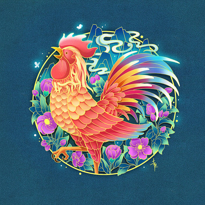 十二生肖插画