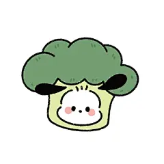 简笔画教程｜帕恰狗西兰花头像 - 小红书