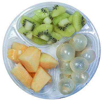 哈密瓜+绿心奇异果+龙眼的图片