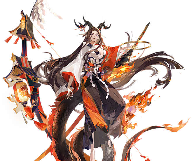 《阴阳师》手游式神录_式神铃鹿御前_铃鹿御前攻略_铃鹿御前御魂搭配攻略_觉醒材料_在哪里刷_铃鹿御前阵容搭配_《阴阳师》手游官网图片_立绘，女 ...