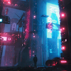 枯骷髅采集到CyberPunk